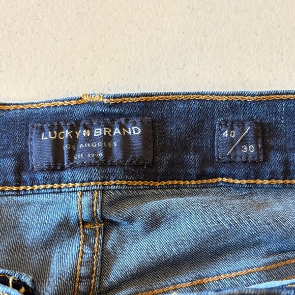 Lucky Brand Mens 40/30 410 Athletic Straight Jeans - Picture 2 of 6